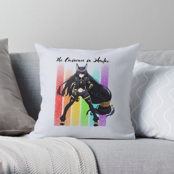 Copy of   The Eminence in Shadow   Throw Pillow RB0512 product Offical the eminence in shadow Merch