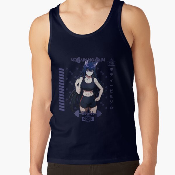 The Eminence In Shadow Delta Anime Art Tank Top - Image 6
