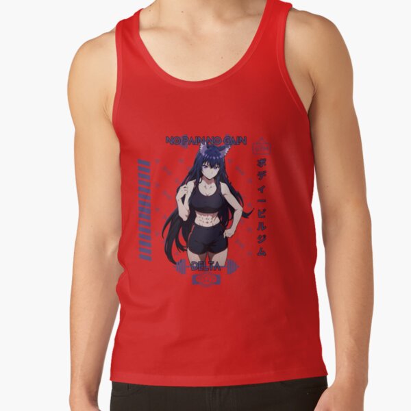 The Eminence In Shadow Delta Anime Art Tank Top - Image 5