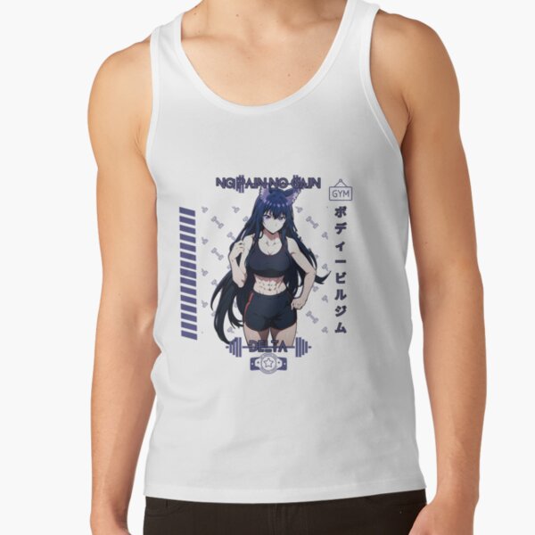 The Eminence In Shadow Delta Anime Art Tank Top - Image 2