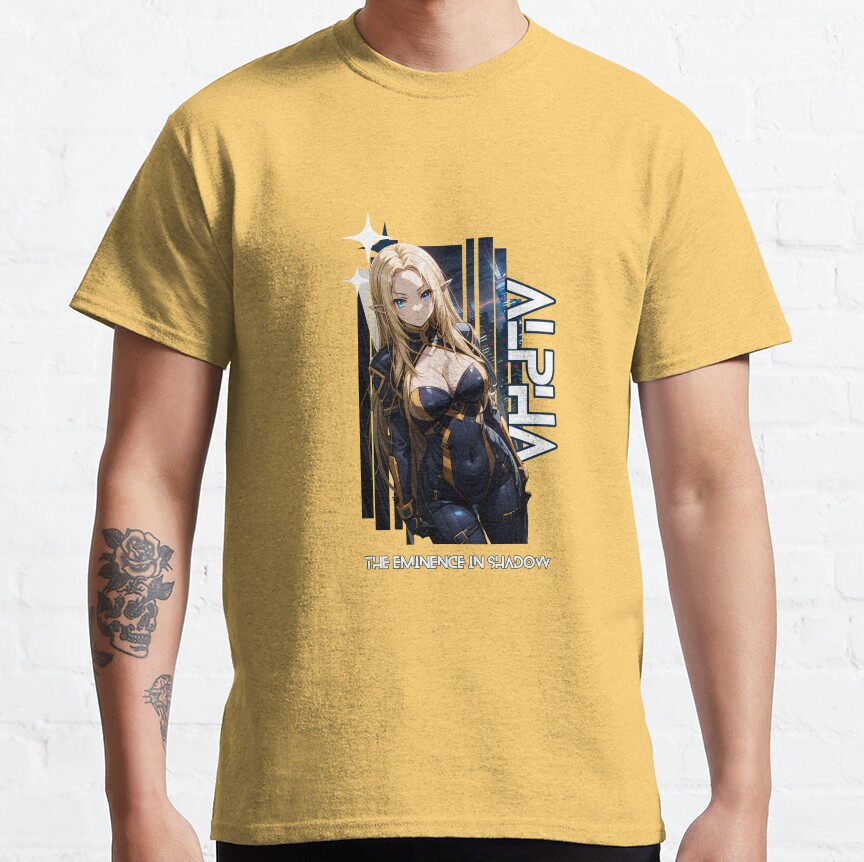 The Eminence In Shadow Alfa Anime Arth T-shirt - Image 7